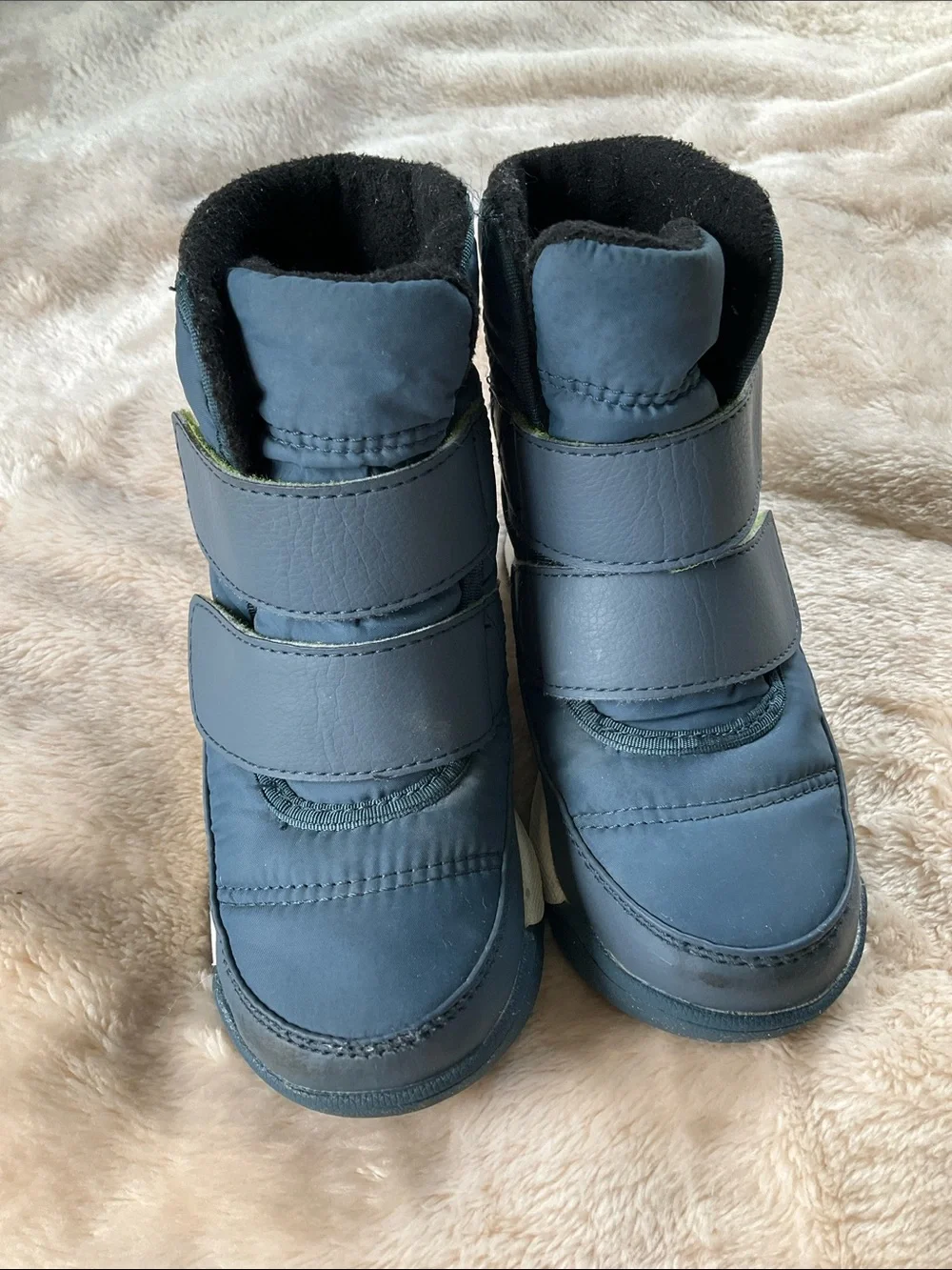 Sorel Kids Navy and Red Snow Boots - waterproof